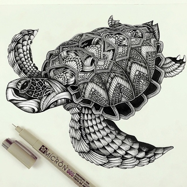 Amazing_Detailed_Animal_Doodles_Created_by_Artist_Faye_Halliday_2015_03