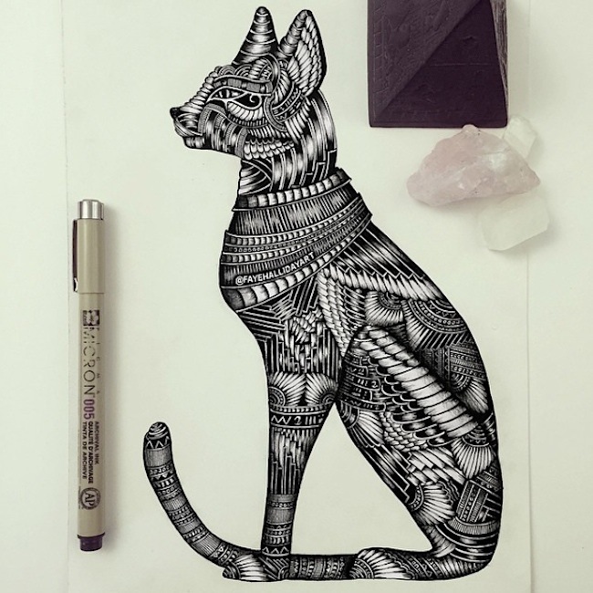 Amazing_Detailed_Animal_Doodles_Created_by_Artist_Faye_Halliday_2015_07