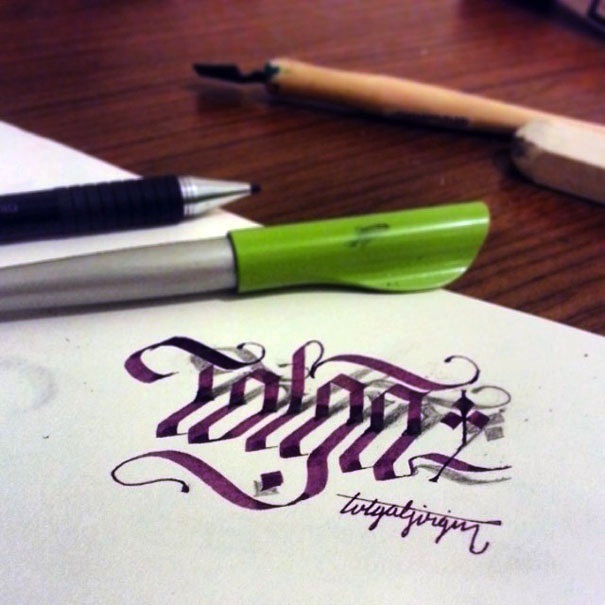 3D_Calligraphy_Letters_Seem_To_Peel_Off_The_Page_by_Tolga_Girgin_2014_07