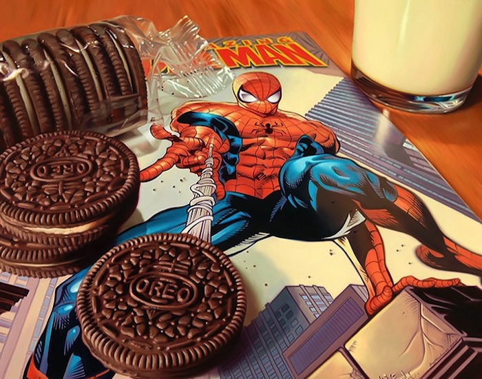 Hyper_Realistic_Paintings_Of_Old_School_Snacks_And_Comics_2014_07