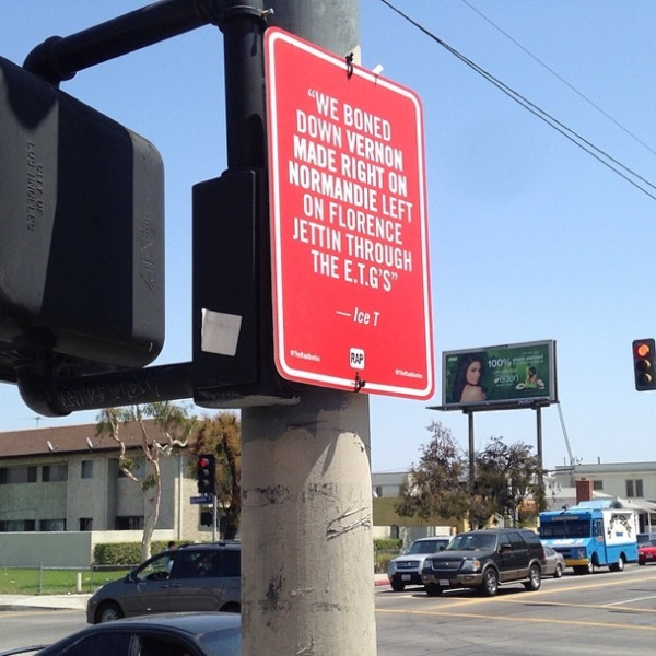 New _RAP_QUOTES_Signs_on_Original_Locations_in_Los Angeles_2014_02