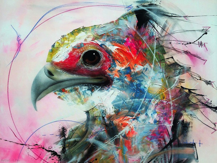 New_Spray_Painted_Birds_by_Artist_L7m_2014_02