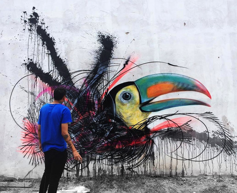 New_Spray_Painted_Birds_by_Artist_L7m_2014_08