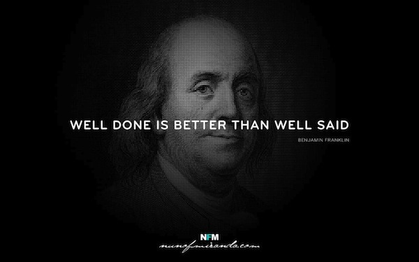 Well Done Is Better Than Well Saidâ€œ â€“ Inspirational Typo-Quotes by ...