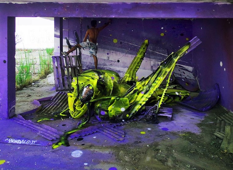 Stunning_3D_Creations_Made_Out_of_Trash_by _Bordalo_II_in_Lisbon_Portugal_2014_01