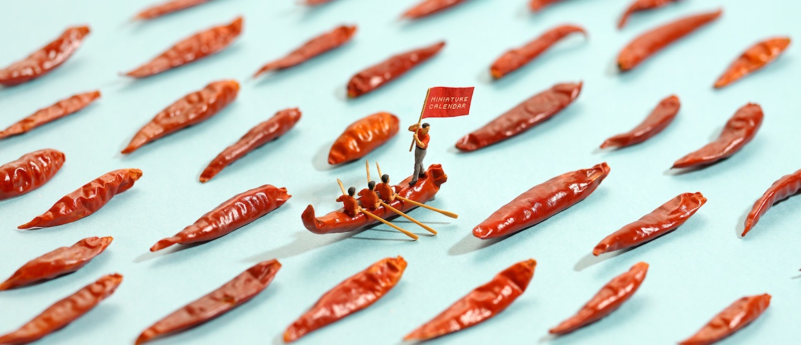 "Miniature Calendar" Tatsuya Tanaka’s Awesome Daily Photo Project