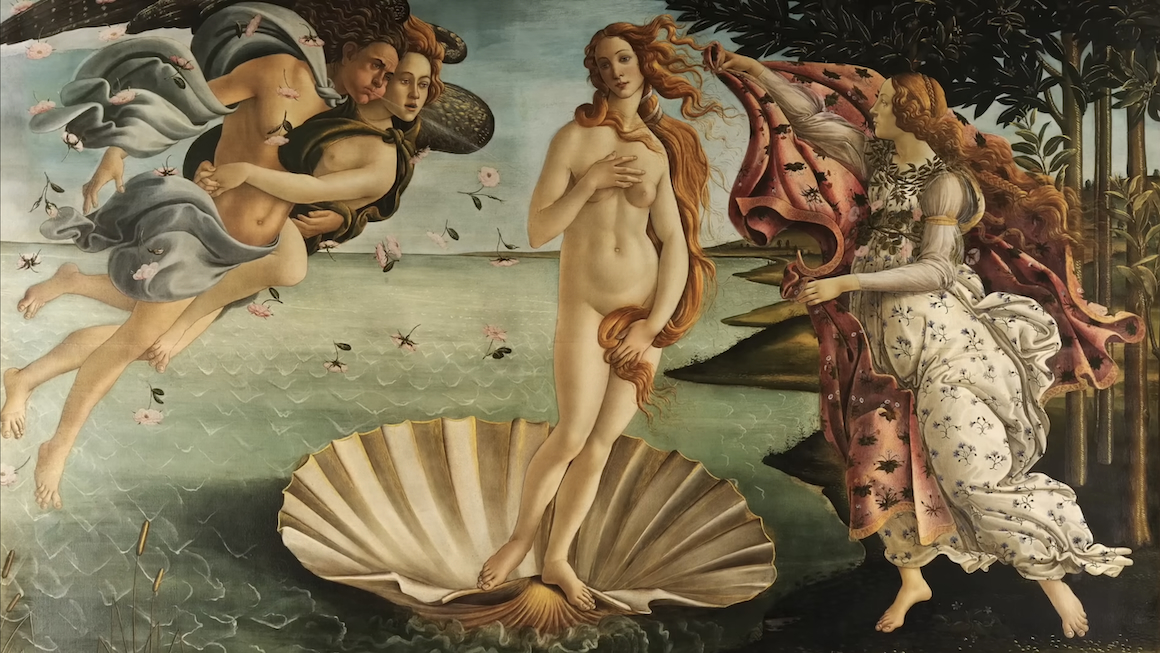 Geburt der Venus Botticelli