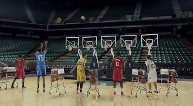 "Jingle Hoops" - NBA Players Perform ‘Jingle Bells’ From The Three ...